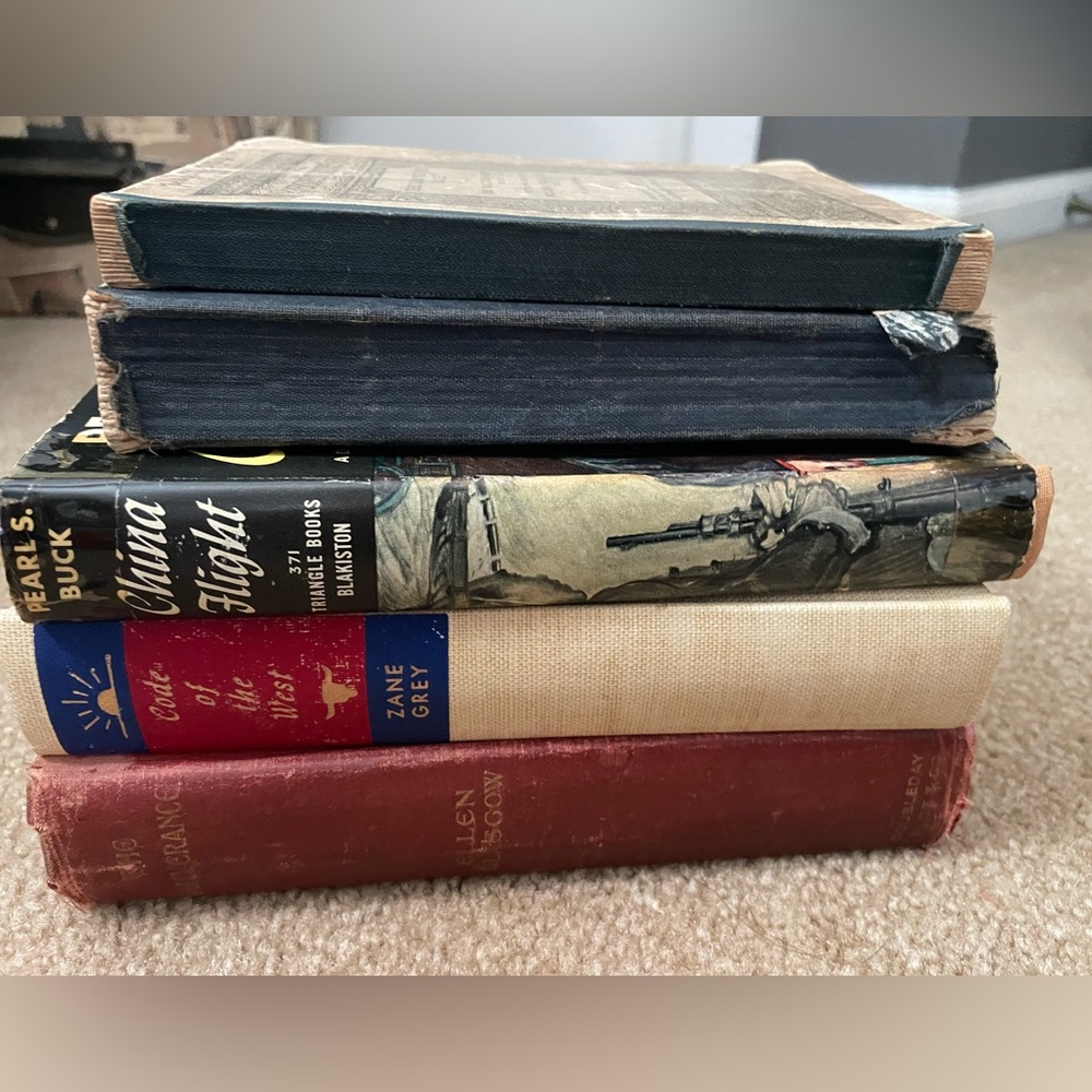Vintage book collection